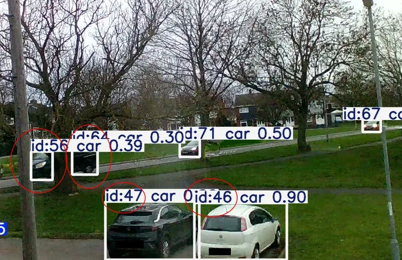 Traffic monitoring car object detection in action